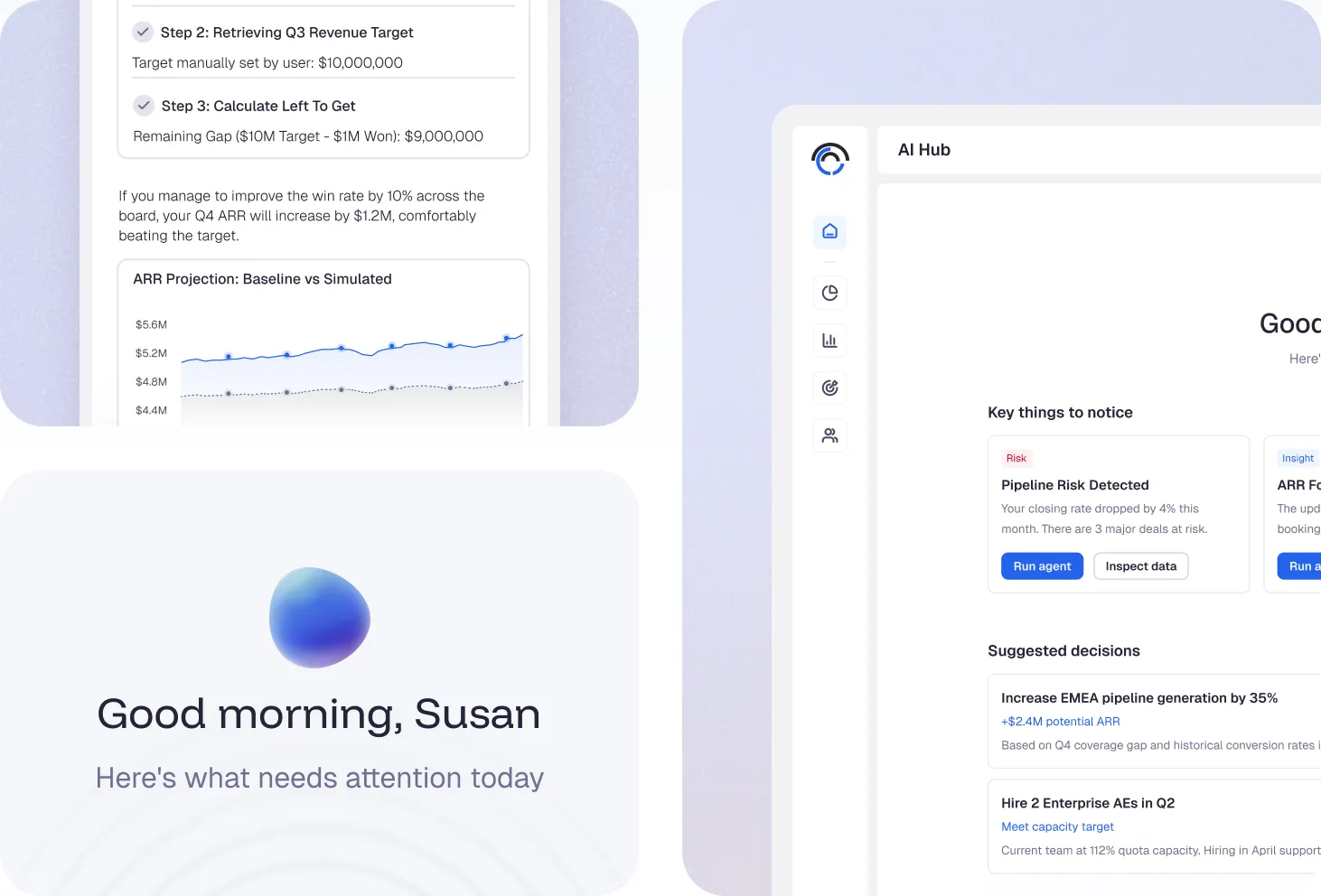 Discern AI Infrastructure & Agents dashboard